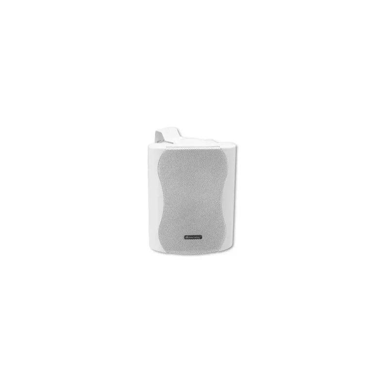 Omnitronic C-40 altavoz de 2 vías, montable en pared, 50–20000 Hz, con cable, ABS, blanco