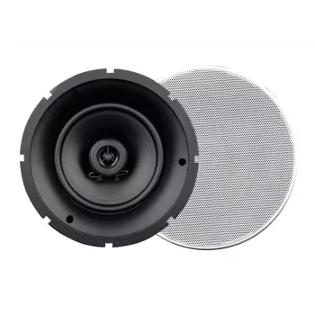 Altavoz de 2 vías Omnitronic 80710245 blanco cableado 20 W
