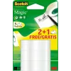 3M Magic mate 15 m transparente 3 uds.