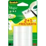 3M Magic mate 15 m transparente 3 uds.
