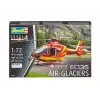 Revell 04986 Airbus Helicopters EC135 Air-Glaciers kit de montaje de aeronave de ala giratoria, 1:72, plástico