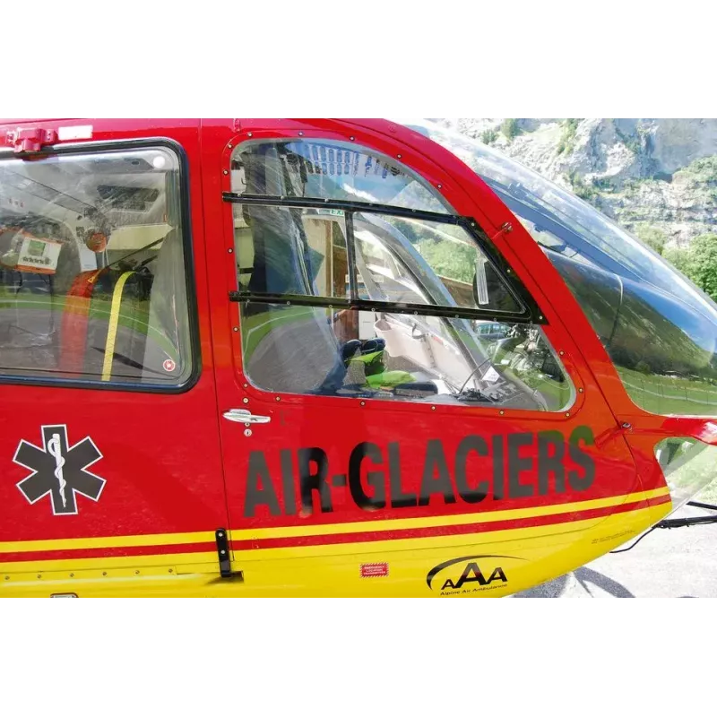 Revell 04986 Airbus Helicopters EC135 Air-Glaciers kit de montaje de aeronave de ala giratoria, 1:72, plástico