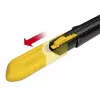 Cúter Stanley 0-10-150 negro amarillo hoja recambiable