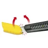 Cúter Stanley 0-10-150 negro amarillo hoja recambiable