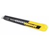 Cúter Stanley 0-10-150 negro amarillo hoja recambiable