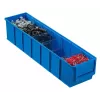 Caja para piezas pequeñas Allit 456540 polipropileno azul 91x400x81 mm