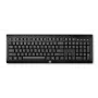 Teclado inalámbrico HP K2500, tamaño completo (100 %), inalámbrico, RF Wireless, negro