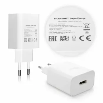 Cargador USB-C HUAWEI HW-050450E00 QuickCharge 5A blanco — fuente de alimentación USB-C