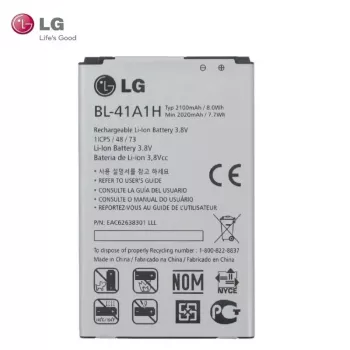 Batería de repuesto de litio OEM BL-41A1H para LG F60 D390N, 2100 mAh