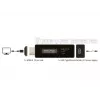 Delock 63327 comprobador HDMI para información EDID con pantalla OLED de 2 líneas