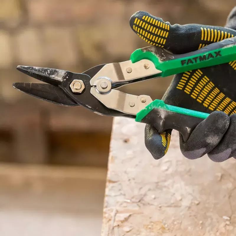 Tijera para chapa corte a la derecha 250 mm Stanley FATMAX