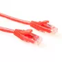 ACT rojo 1 metro cable de red U/UTP CAT5E a nivel de componentes con conectores macho RJ45