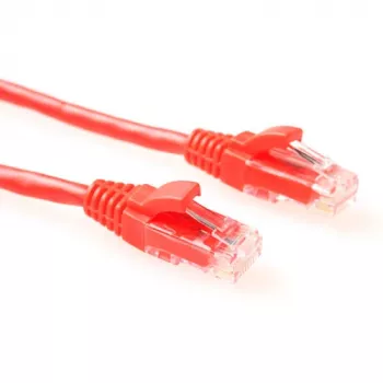 ACT rojo 7 metros cable de red U/UTP CAT6 a nivel de componentes con conectores macho RJ45