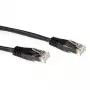 ACT IB3502 CAT6A U/UTP cable de red, RJ45, 2 m, negro