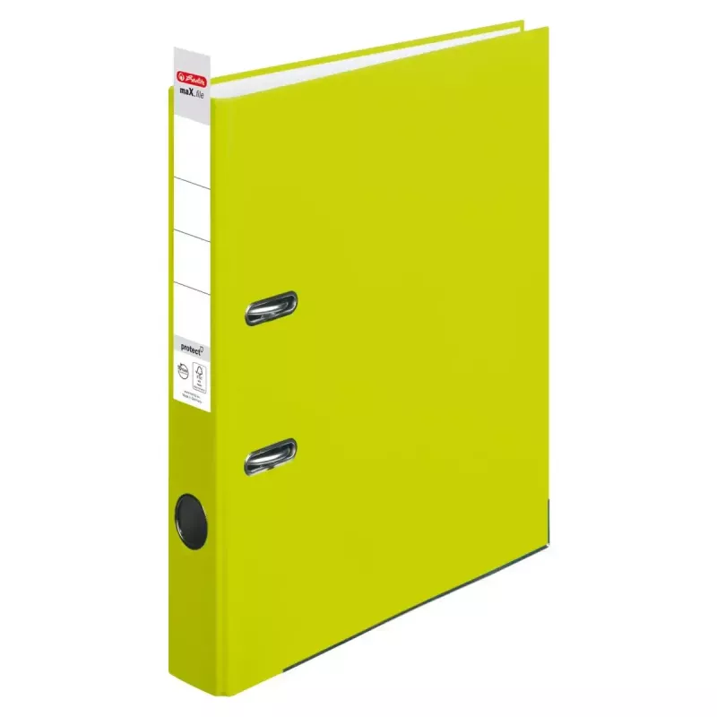 Archivador de anillas Herlitz maX.file A4 verde