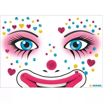 Pegatina decorativa HERMA 15428 film multicolor reutilizable
