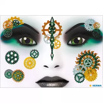 Pegatina decorativa HERMA 15439 película multicolor reutilizable