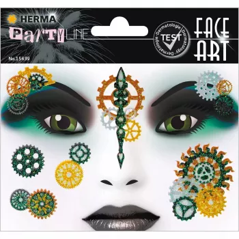 Pegatina decorativa HERMA 15439 película multicolor reutilizable