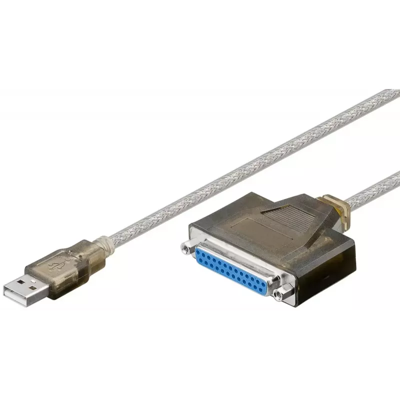 Cable de impresora USB Goobay 95433 Transparente 1,5 m