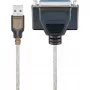Cable de impresora USB Goobay 95433 Transparente 1,5 m