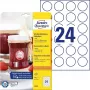 Etiquetas autoadhesivas redondas Avery 5080