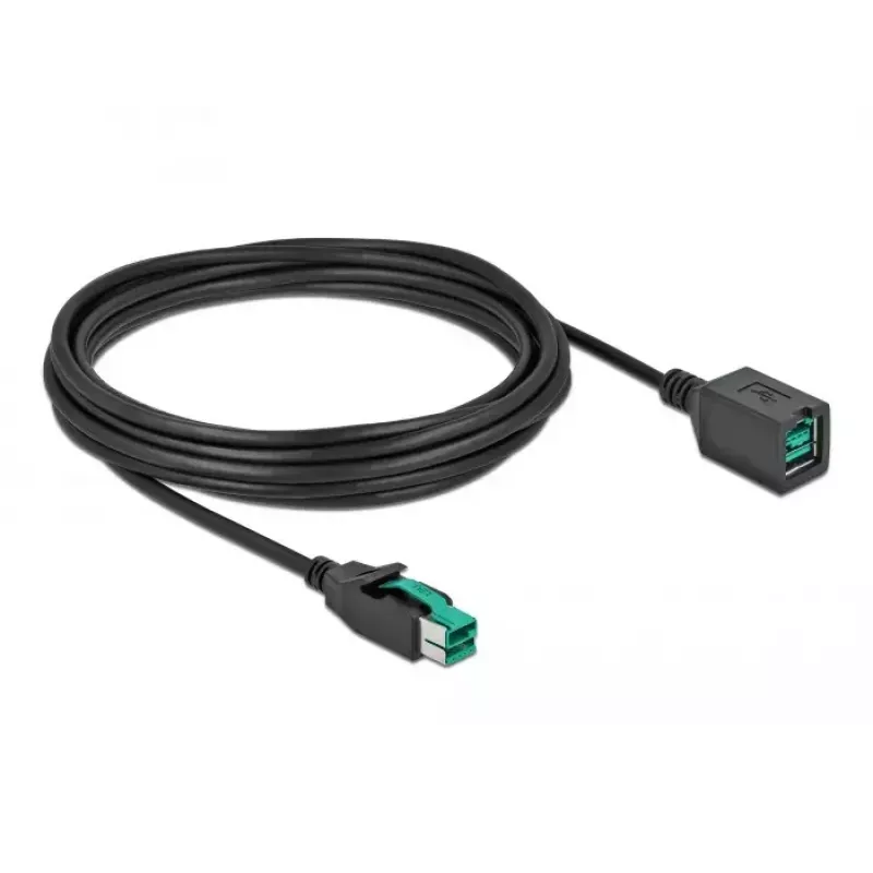 Cable alargador USB activo DeLOCK 85984 12V 5m negro
