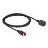 Cable alargador USB activo DeLOCK 85986 24 V 2 m negro