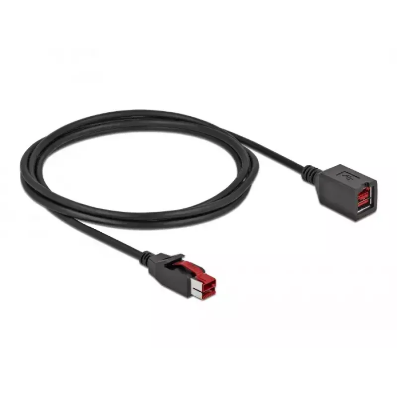 Cable alargador USB activo DeLOCK 85986 24 V 2 m negro