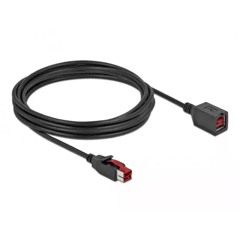 Cable alargador USB activo DeLOCK 85988 24 V 4 m negro