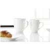 Ritzenhoff & Breker Gusto Jumbo taza de café, 0,6L, porcelana blanca, apta para lavavajillas, 110mm - pack de 6 (088762)