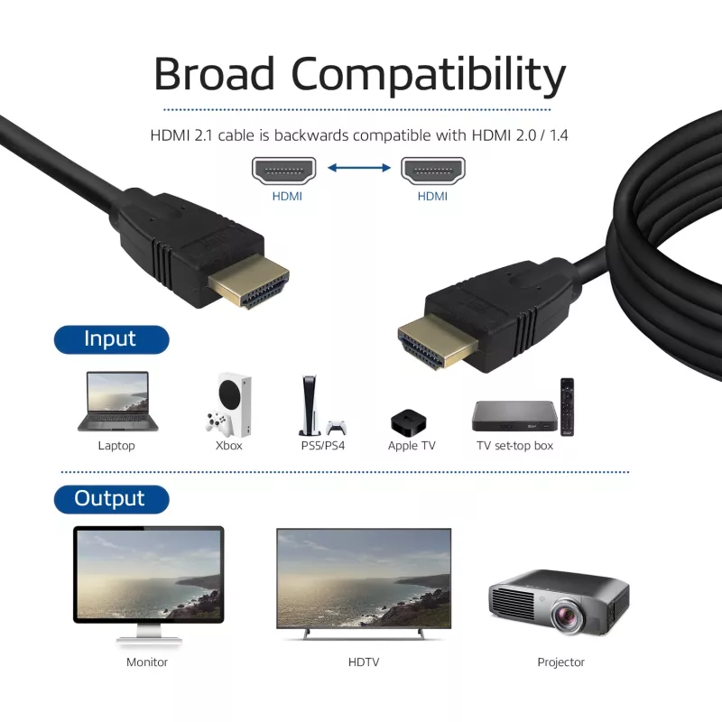 ACT AK3910 cable HDMI, de HDMI tipo A a HDMI tipo A, 3 m, negro