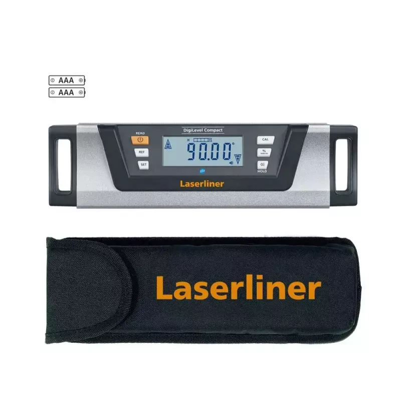 Nivel de burbuja de bolsillo Laserliner DigiLevel Compact