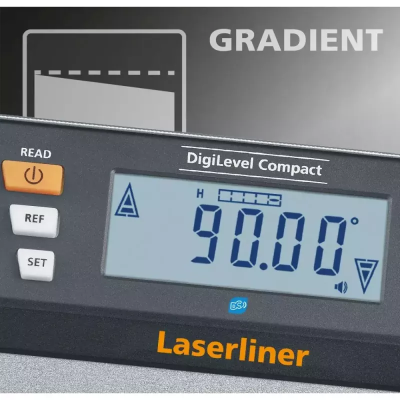 Nivel de burbuja de bolsillo Laserliner DigiLevel Compact