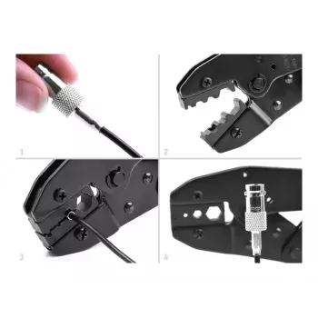 Delock 90533 Ratchet V inserto de crimpado para alicates de crimpar 90295/90296/90527/90528