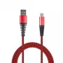 Cable USB 2GO 795947 USB 3.2 Gen 1 1 m USB B USB C rojo