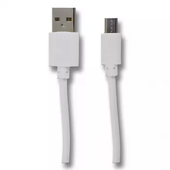 Cable USB 2GO 795202 1 m USB B Micro-USB B blanco