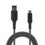 Cable USB 2GO 795822 1 m USB B USB C negro
