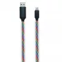 Cable USB 2GO 797145 1 m USB B Micro-USB B multicolor