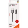 Cable USB 2GO 795812 USB 3.2 Gen 1 1 m USB B USB C gris