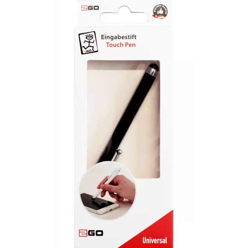 Lápiz stylus 2GO 795071 negro compatibilidad universal