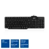 ACT teclado con cable con lector de tarjeta inteligente (distribución Azerty/BE)