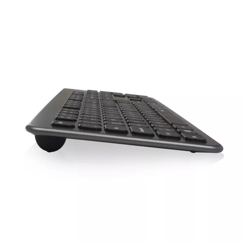 ACT AC5710 teclado inalámbrico, RF, QWERTY UK International, negro