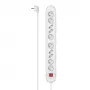 Hama 00223041 distribuidor de corriente 1,5 m 10 salidas AC interior blanco