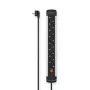 Hama 00223105 regleta de enchufes 1,5 m 8 salidas AC interior negro, gris