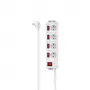 Hama 00223121 alargador de corriente 1,4 m 4 tomas AC interior blanco