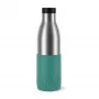 EMSA Bludrop Sleeve N31112 uso diario 700 ml acero inoxidable verde, acero inoxidable