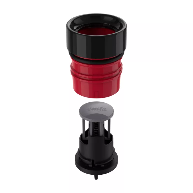 EMSA Bludrop Sleeve N31112 uso diario 700 ml acero inoxidable verde, acero inoxidable