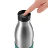 EMSA Bludrop Sleeve N31112 uso diario 700 ml acero inoxidable verde, acero inoxidable
