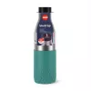 EMSA Bludrop Sleeve N31112 uso diario 700 ml acero inoxidable verde, acero inoxidable