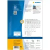 Etiquetas de impresora autoadhesivas HERMA 10726 blancas 4,83x2,54 cm 3520 etiquetas